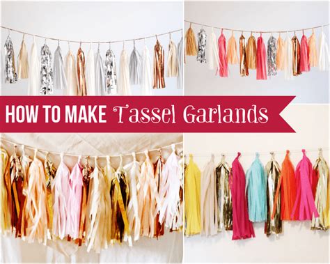 How To Make A Tassel Garland Easy Step By Step Diy