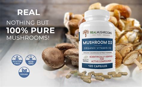 You can also get vitamin d from foods such as mushrooms, mackerel, sockeye. Organic Mushroom Vitamin D2 Supplements (120 caps ...