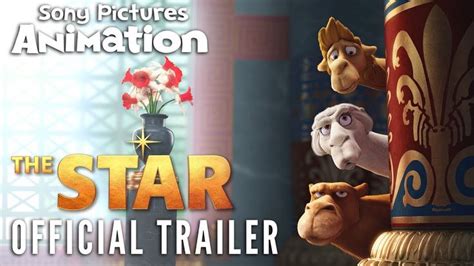 The Star Official Trailer Youtube Animated Christmas Movies Star