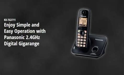 Panasonic Kx Tg3711sx Digital Cordless Telephone At Best Price In Madurai