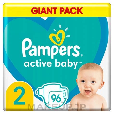 Pampers Active Baby 2 Diapers 4 8 Kg 96 Pcs Makeupjp