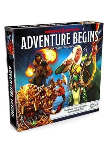 Dungeons And Dragons Adventure Begins Board Game
