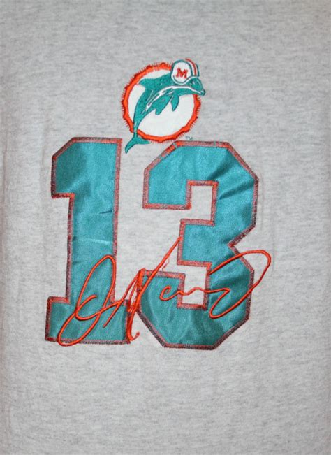 We stand together against religious intolerance. 1990s Miami Dolphins Dan Marino NFL Quarterback Number 13 ...