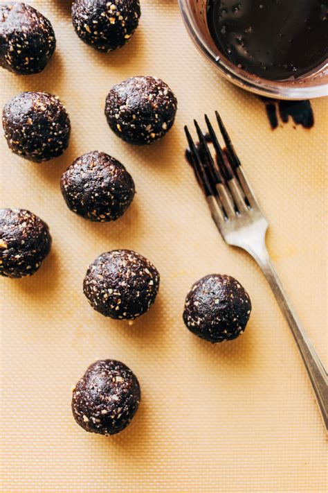 Healthy Hazelnut Chocolate Balls Wholehearted Eats