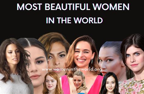 50 Most Beautiful Women In The World 2021 Updated