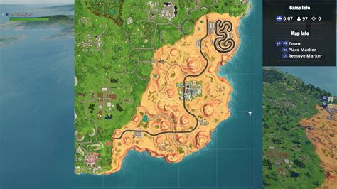Season 5 of chapter 2, also known as season 15 of battle royale, started on december 2nd, 2020 and will end on march 15th, 2021. Fortnite Season 5 Map - Lazy Links, Paradise Palms Desert ...