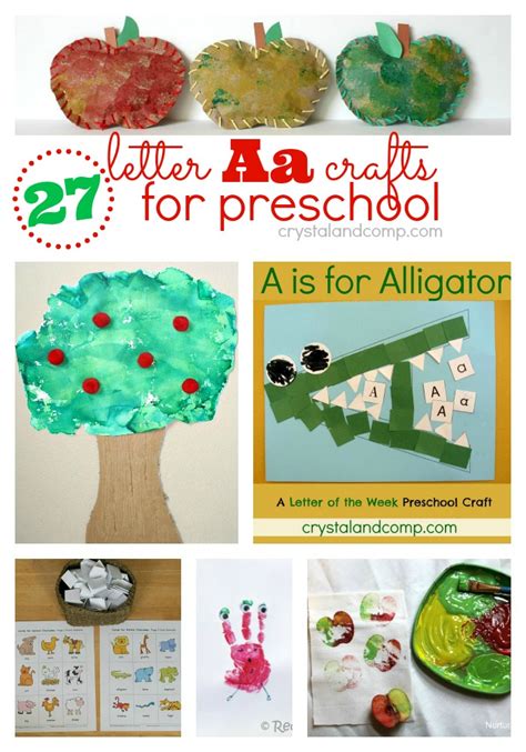 Letter A Crafts For Preschool