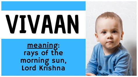 Vivaan Vivaan Name Meaning Vivaan Name Status Indian Baby Boy
