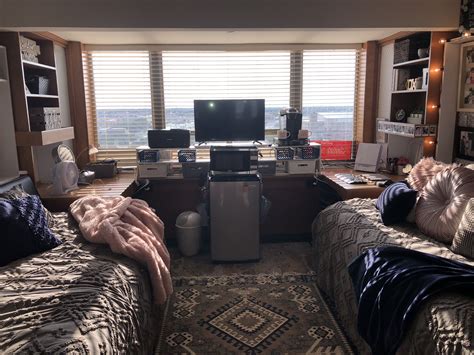 Chitwood Dorm Room At Texas Tech University In 2020 Dorm Room Layouts