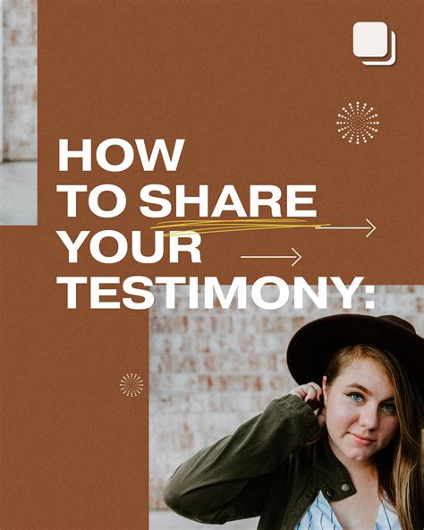 How To Share Your Testimony 1 Be Prepared By Writing Out Your Story