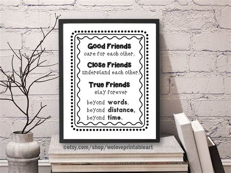 To help solve this problem of what to gift to friends overseas i've often turned to the internet and all the many going away present and gift lists out there. Best Friend Gift Long Distance Friendship Quote Best Gift ...
