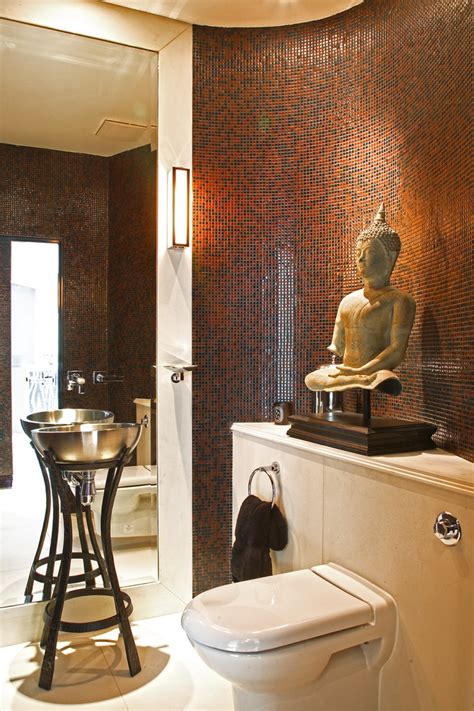 Asian Powder Room Asian Powder Room Other Houzz