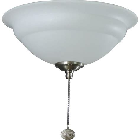 There will be three of these on a hampton bay ceiling fan, divided equally around the. Hampton Bay Altura LED Ceiling Fan Light Kit-64169 - The ...