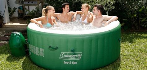 This Portable Coleman Lay Z Spa Inflatable Hot Tub Will Totally Make Your Summer Awesome