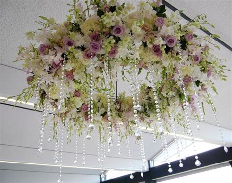 1000 Images About Floral Chandeliers And Hanging Flowers On Pinterest