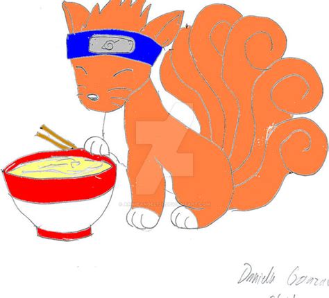 Naruto Fox Ramen Colored By Animeangel724 On Deviantart