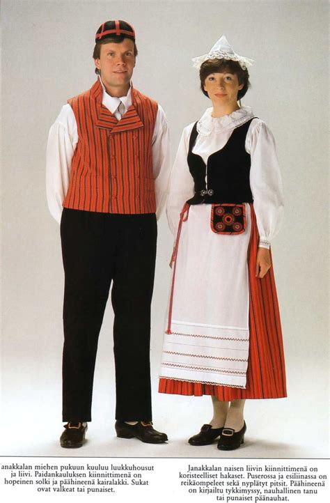 Janakkala Finland Finnish Costume Folk Costume Fashion