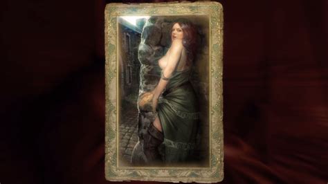The Witcher Prostitute Romance Card YouTube