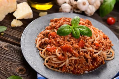 Italiaanse spaghetti bolognese met groenten recept