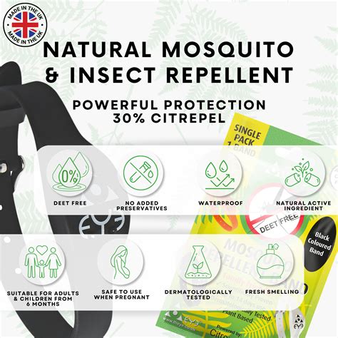 Theye Insect Repellent Bracelet Mosquito Repellent Wrist Band No Deet