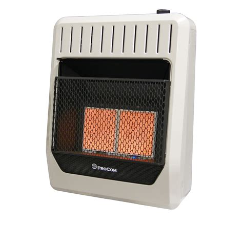 Procom Heating Mg2tir Ventless Dual Fuel Wall Heater Thermostat Control