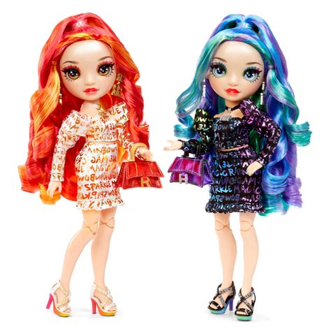 Rainbow High Special Edition Twin Fashion Dolls Laurel And Holly Devio