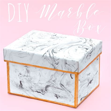 Marble T Box Craft — Doodle And Stitch