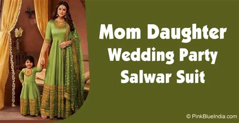cute mother daughter indian wedding matching dresses
