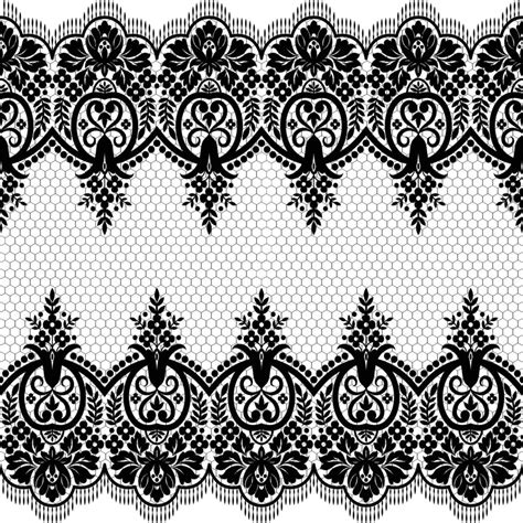 Lace Seamless Pattern With Flowers 7414934 Vector Art At Vecteezy
