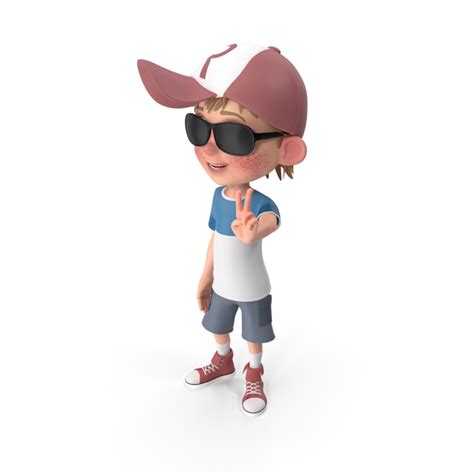 Cartoon Boy Wearing Sunglasses Png Images And Psds For Download