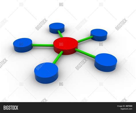 3d Organization Chart Image And Photo Free Trial Bigstock
