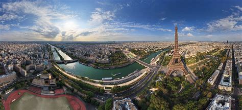 The eiffel tower, being one of the tallest structures in the city, can be seen from almost all corners of the city. Eiffel Tower #5