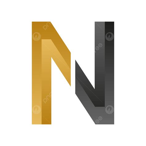 Gambar Huruf N Logo N Huruf N N Logo Png Dan Vektor Dengan