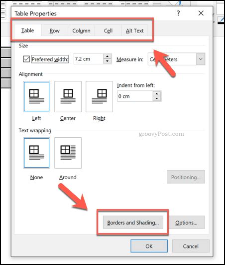 How To Create And Customize Tables In Microsoft Word Grovetech