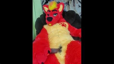 Rubbing Huge 9 Inch Cock Wearing My Firestorm Fursuit Xxx Videos