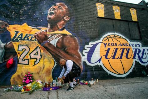 Kobe Bryant Mural Defaced With Rapist Hours After Unveiling Pic