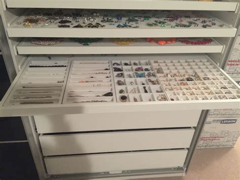 Necklace Ring Etc Jewelry Storage In Ikea Pax Drawer Pullout With