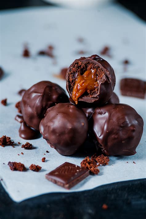 Salted Caramel Brownie Truffles Love Swah