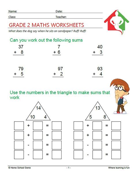 Grade 2 Maths Revision Teacha