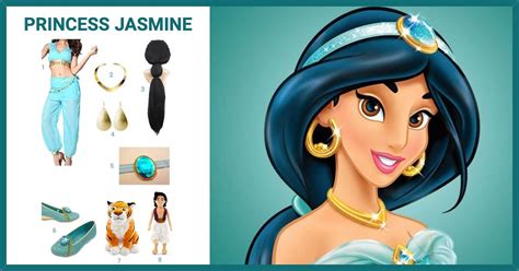 Dress Like Princess Jasmine Costume Halloween And Cosplay Guides