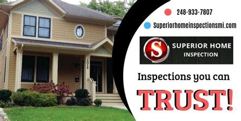 Home Inspection Service Superior Home Inspection Home Inspection