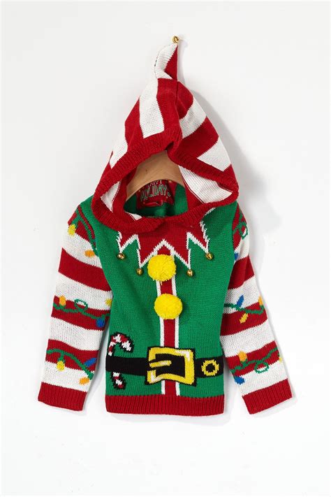 Urban Kids Baby Elf Hooded Ugly Christmas Sweater Walmart Canada