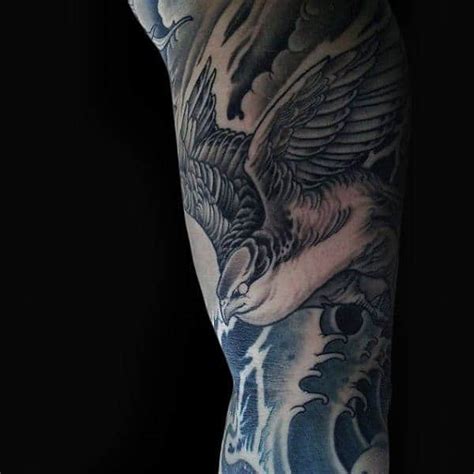 An imperial aim for a higher ideal. 90 Falcon Tattoo Designs For Men - Winged Ink Ideas