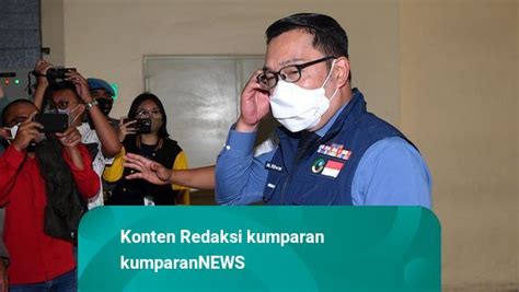 Ridwan Kamil Perpanjang Psbb Proporsional Bodebek Hingga 23 Desember