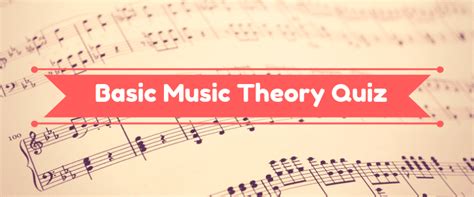 Whether you're a music professional or just starting out, this quiz will test your knowledge of basic music theory! Can You Pass This Basic Music Theory Quiz? Test Your ...