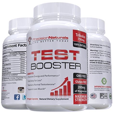 Testosterone Booster Capsules For Men Natural Male Energy Stamina