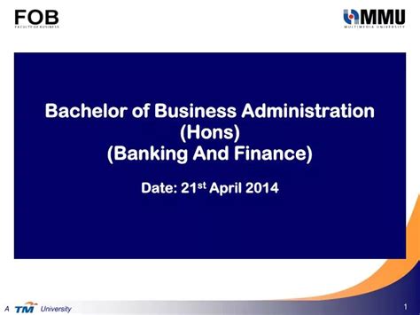 Ppt Bachelor Of Business Administration Hons Banking And Finance