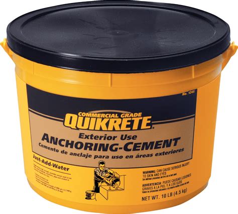 Buy Quikrete Exterior Use Anchoring Cement 10 Lb