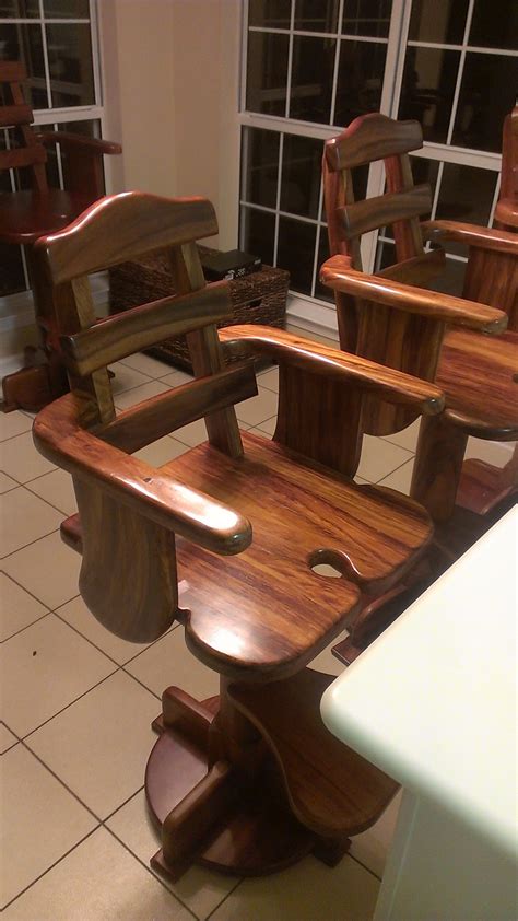 Available in black with wood seat, raw metal with wood seat, gunmetal with wood seat, red with wood seat, rusty with wood seat and white with wood seat. Fighting Chair Bar Stools - The Hull Truth - Boating and ...