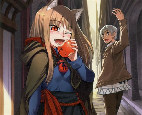 Download Kraft Lawrence Holo Spice And Wolf Anime Spice And Wolf Hd Wallpaper By Koume Keito